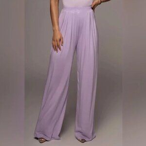 JLUXLABEL Lilac Devyne Wide-Leg Pants XXL NWT | Flowing High-Waist Dressy Look